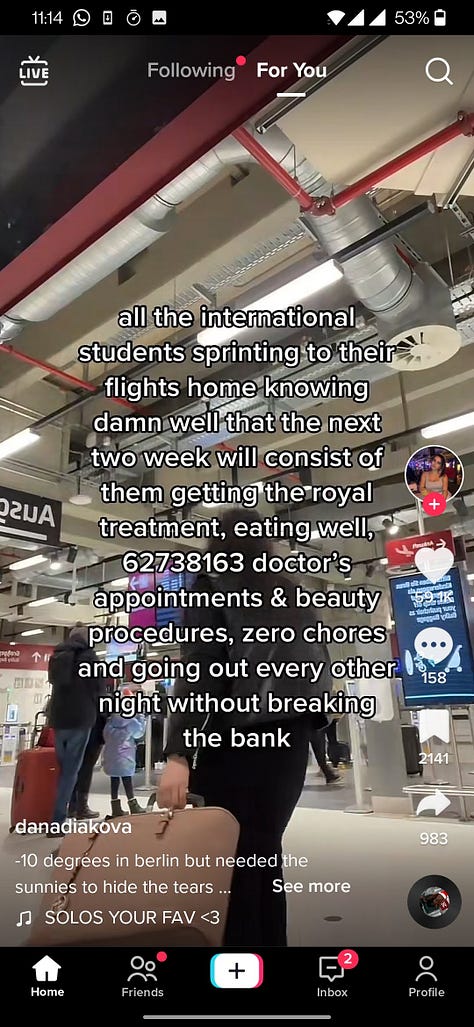 TikTok screenshots