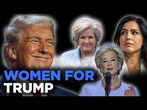 Trump's One-Third Women Cabinet: Female Nominees Take Center Stage and Make  History - YouTube