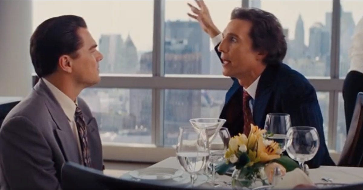The Wolf of Wall Street – "Fugayzi, fugazi. It's a whazy. It's a woozie.  It's fairy dust." | ACMI: Your museum of screen culture