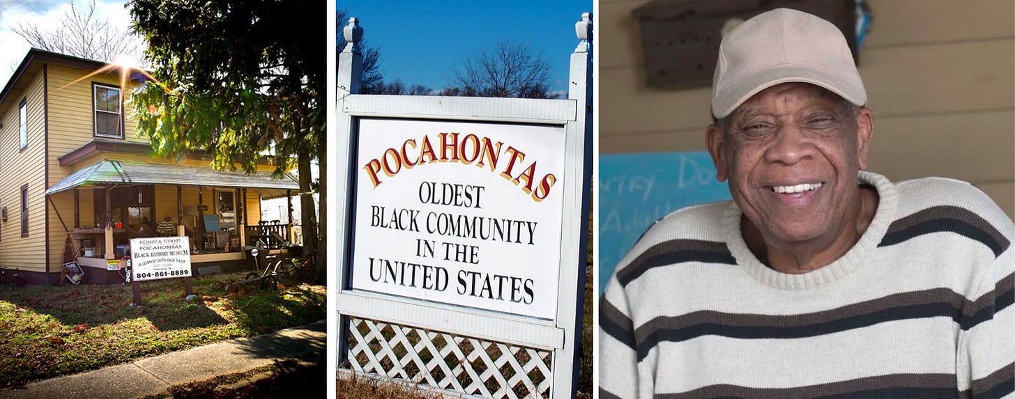 Richard Stewart of the Pocahontas Black History Museum Richard Stewart of the Pocahontas Black History Museum