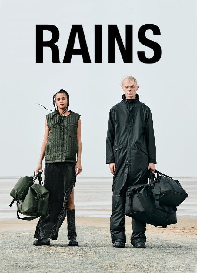 Rains - Long Jacket W3 | Raincoat | Black | Various Sizes – USTUDIO
