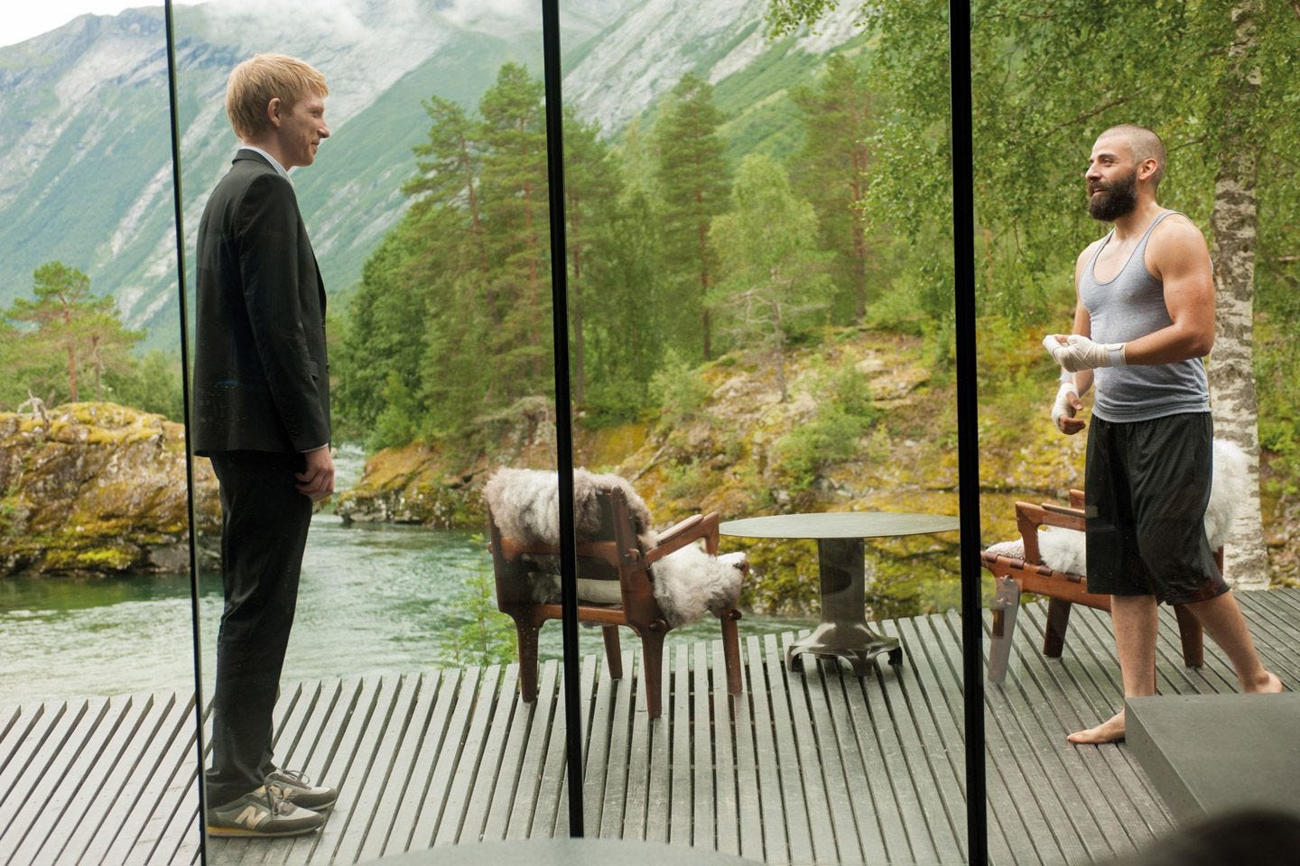 Ex Machina's Stunning Mansion is (Mostly) Real | Vanity Fair
