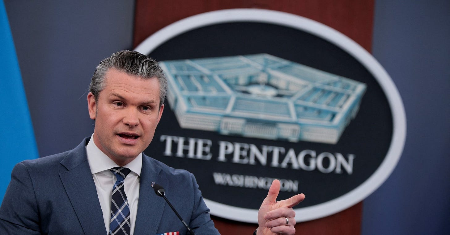US objectives in Iran have not changed, Hegseth says | Reuters