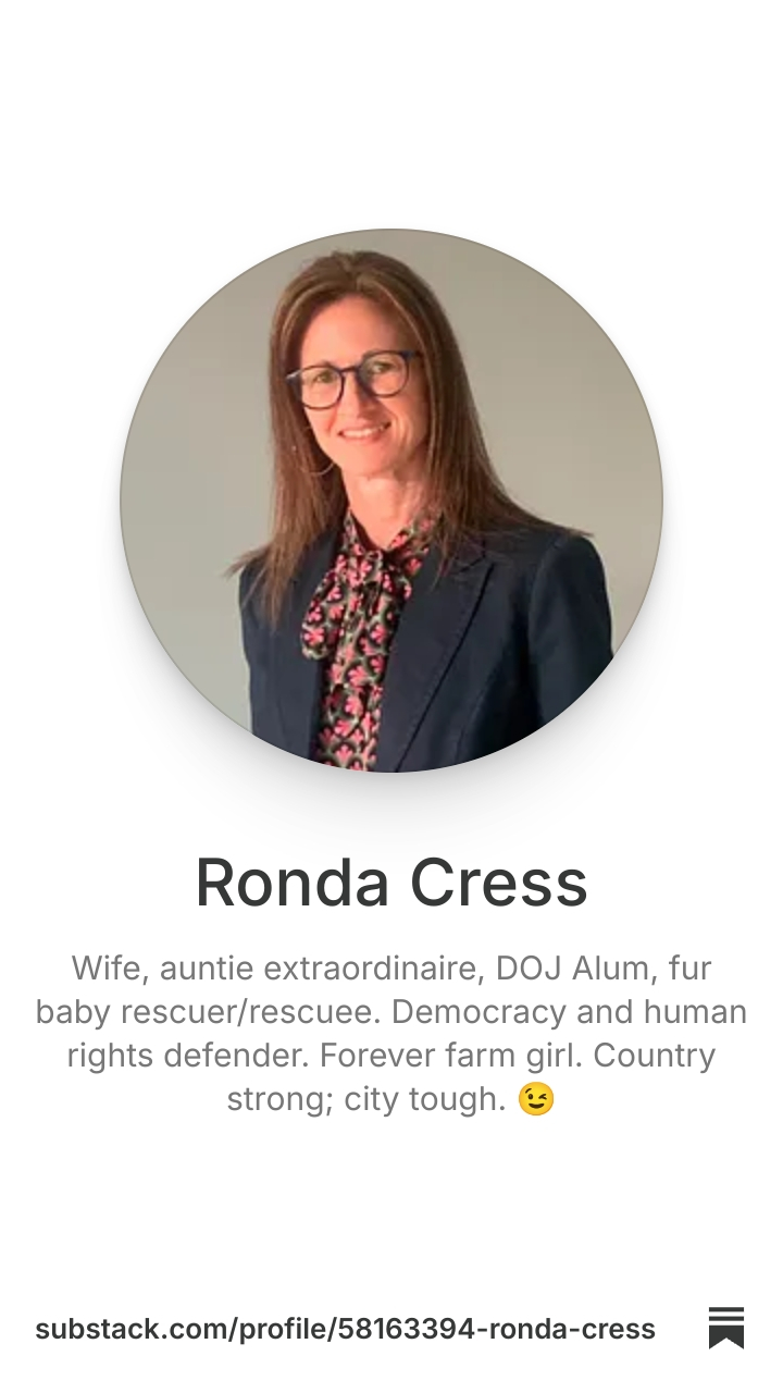 Ronda Cress | Substack