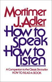 How to Speak How to Listen | Book by Mortimer J. Adler | Official Publisher  Page | Simon & Schuster
