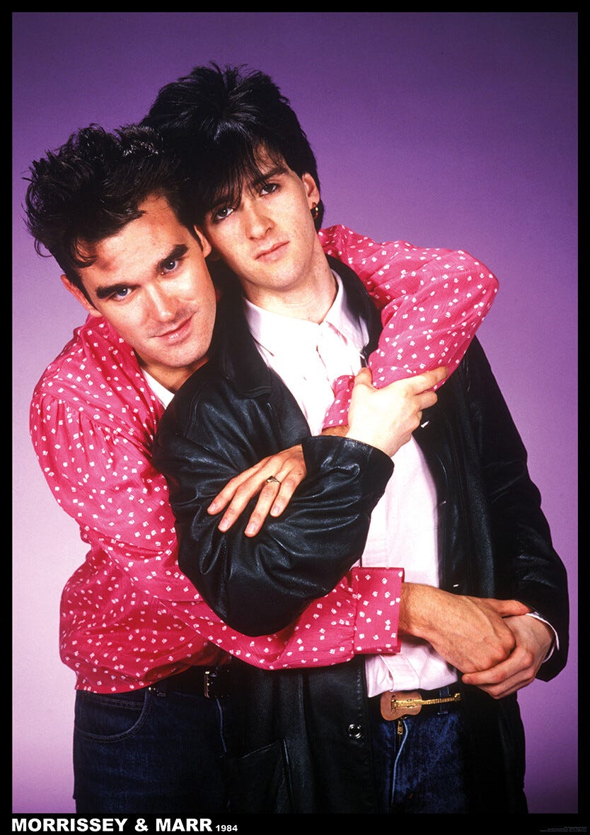 Poster The Smiths - Morrissey & Marr | Wall Art | 3+1 FREE | Abposters.com