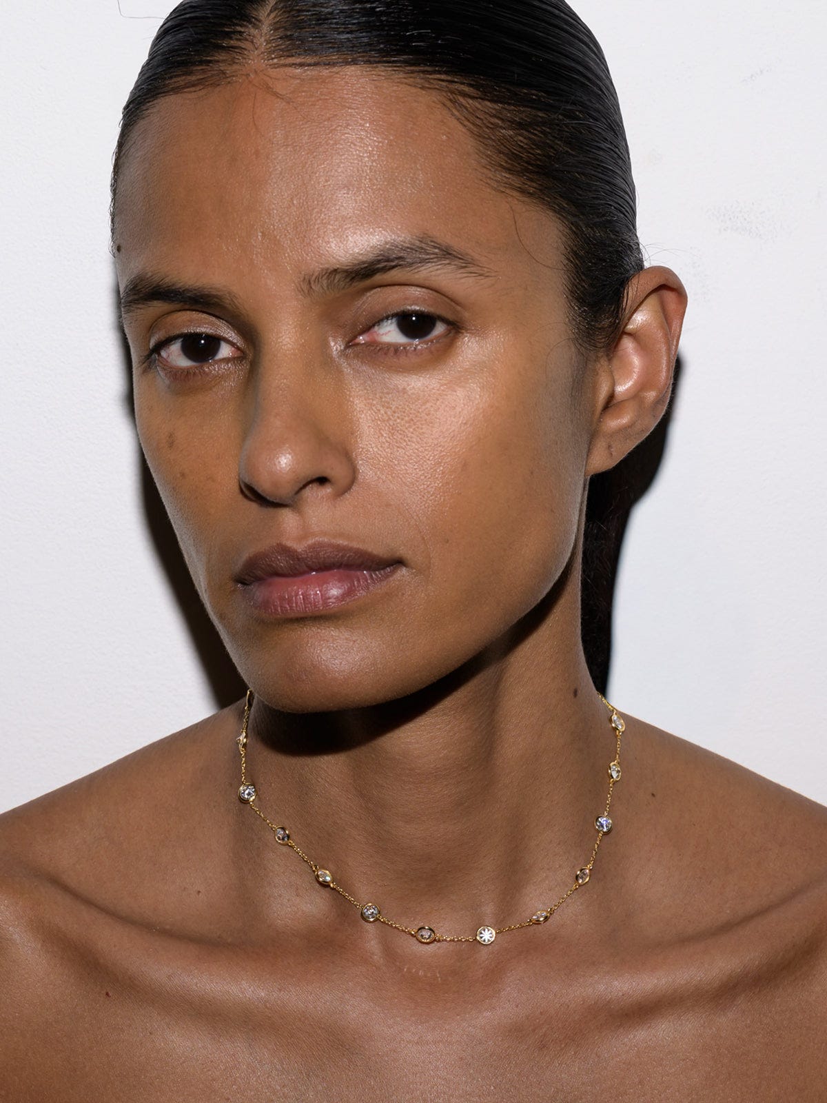 CLEMENCE NECKLACE IN 7.50 CT MOISSANITE