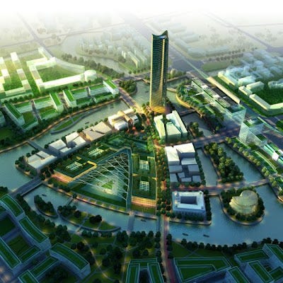 un progetto urbanistico ad opera degli architetti DeStefano e Partners dopo la riqualificazione del sistema di canali esistenti.