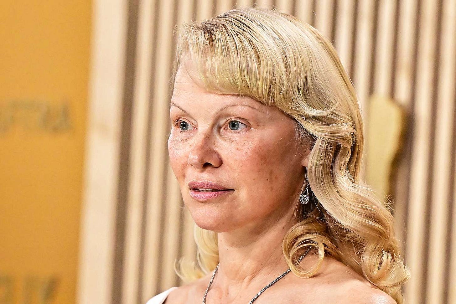 Pamela Anderson Goes Peak No-Makeup at 2025 SAG Awards | Photos