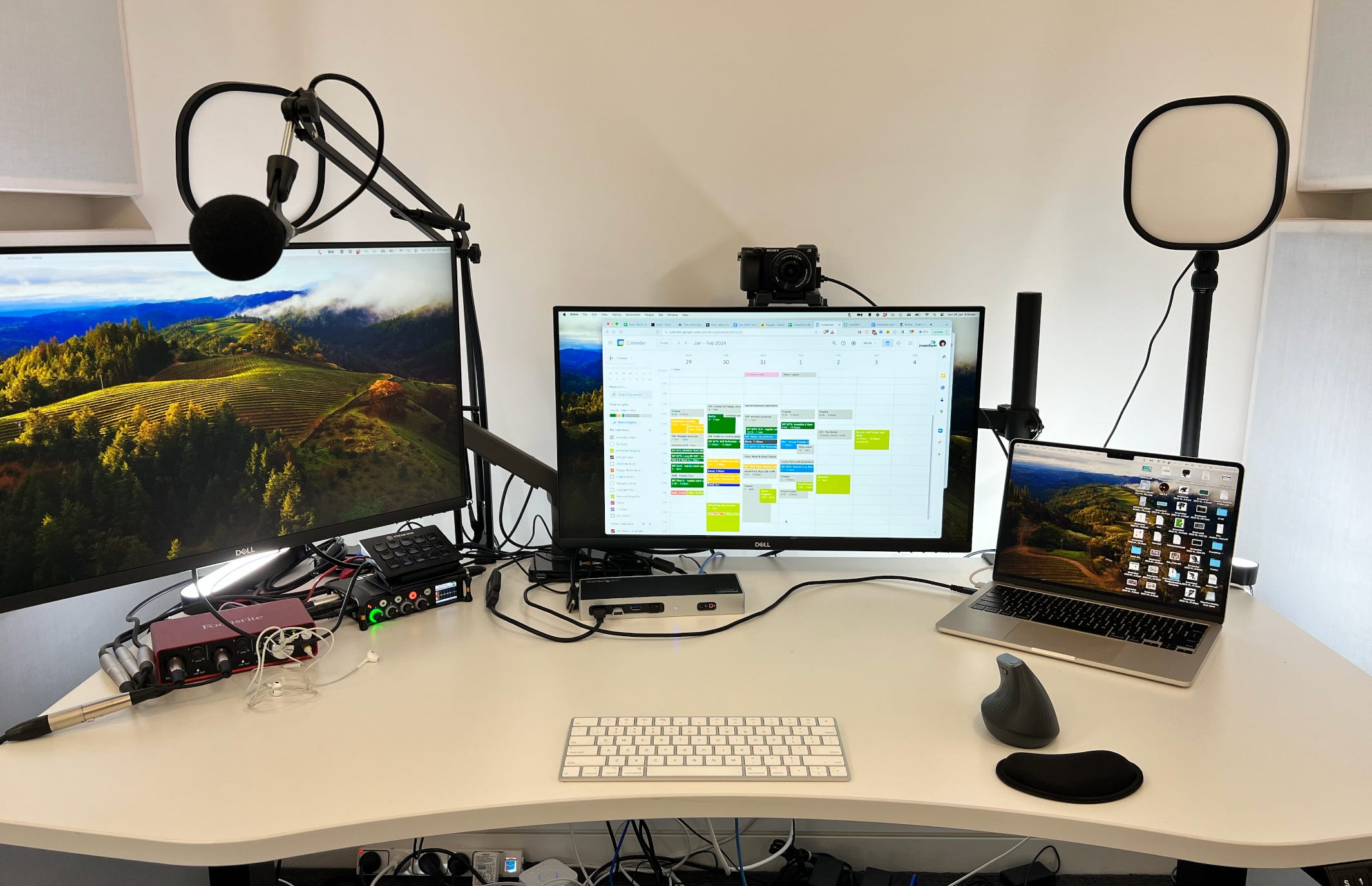 Behind the scenes of my home office set up