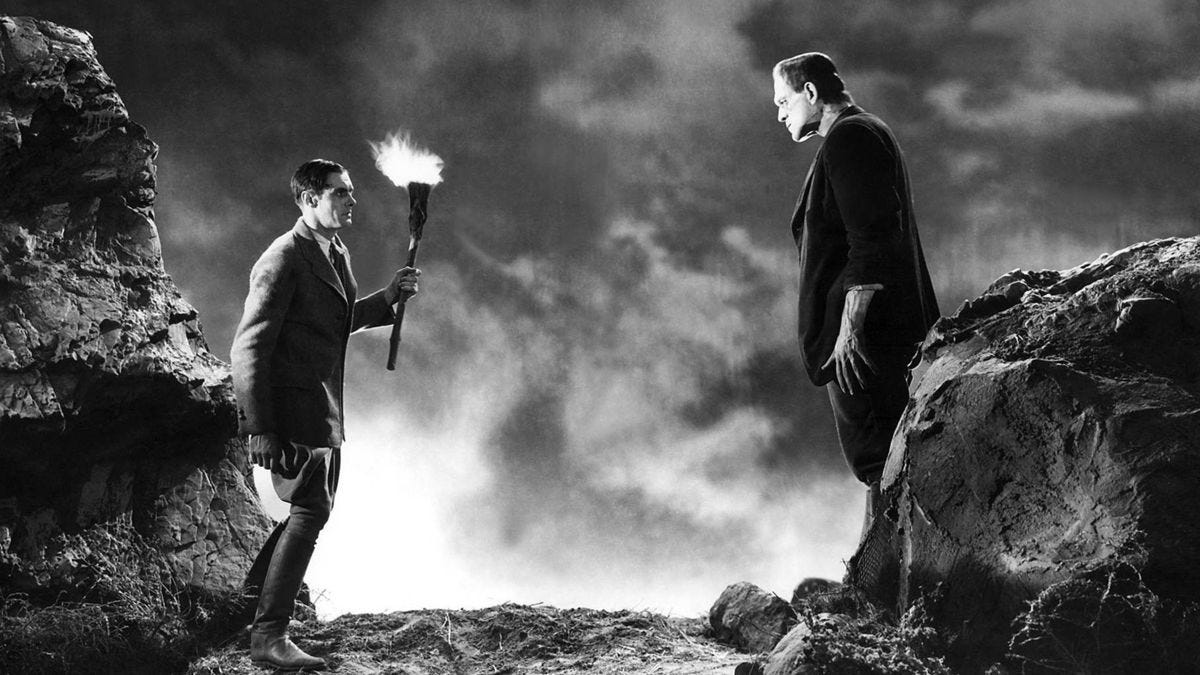 Frankenstein and Frankenstein's Monster