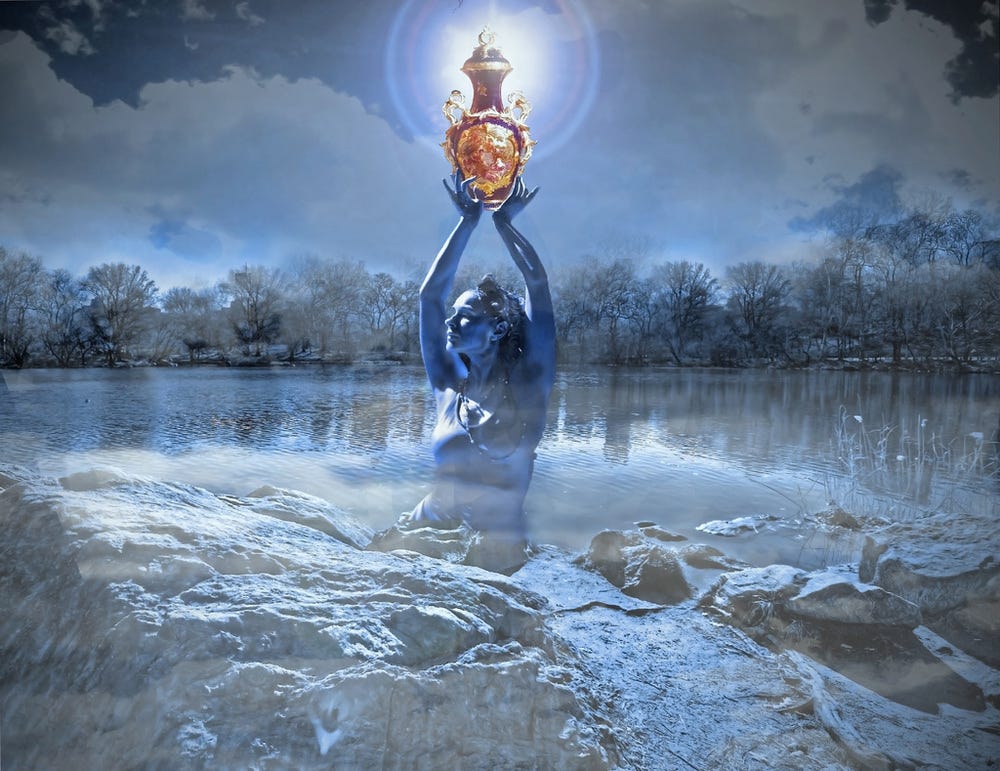 Lady in the Lake by Jonathan H