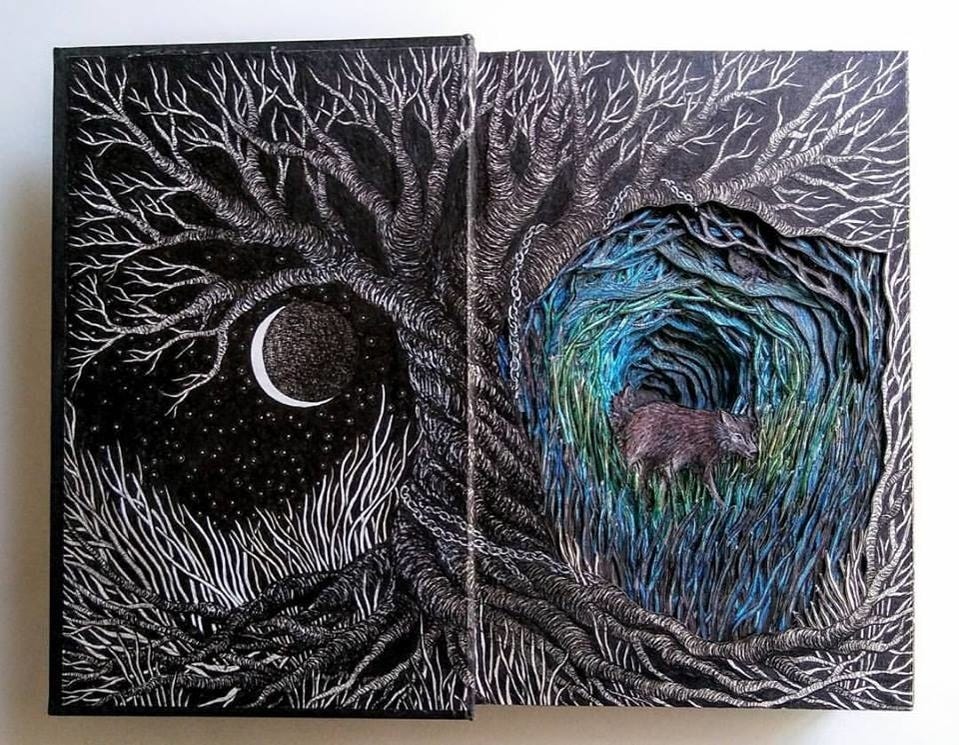 Isobelle Ouzman Creates Amazing Multi-Layered Compositions Cut Of Old Books  | Журнал Ярмарки Мастеров