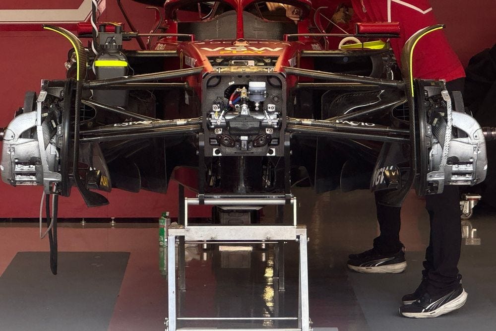 Ferrari SF-25, technical details