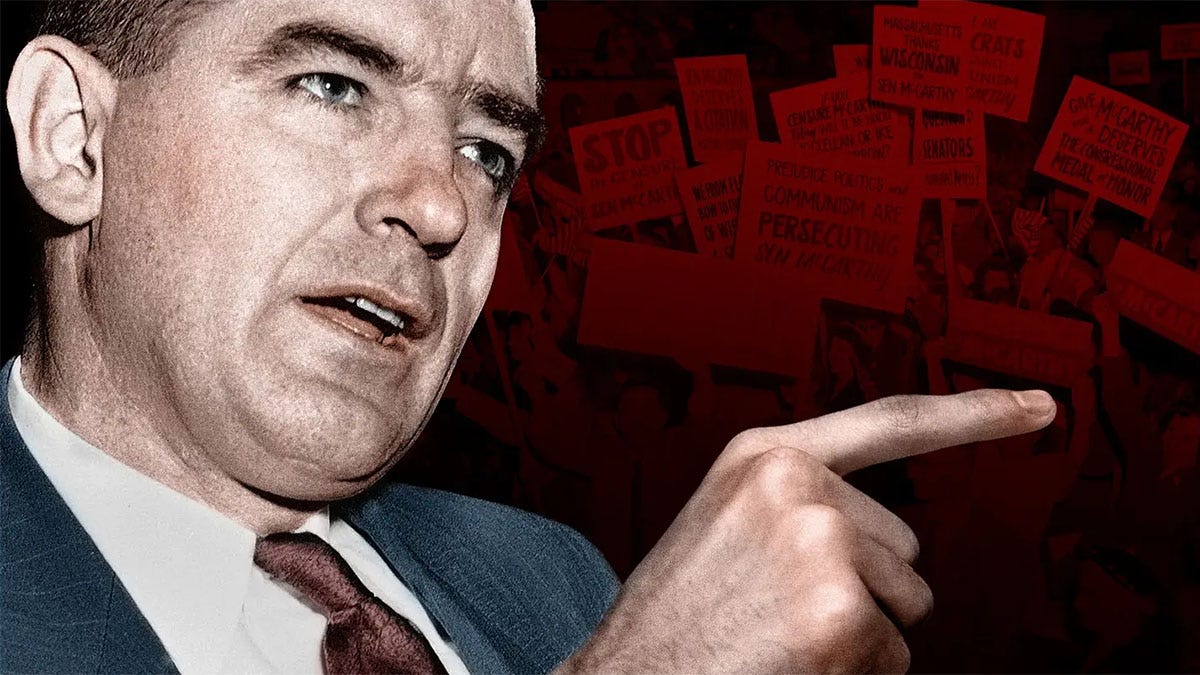 red scare mccarthy