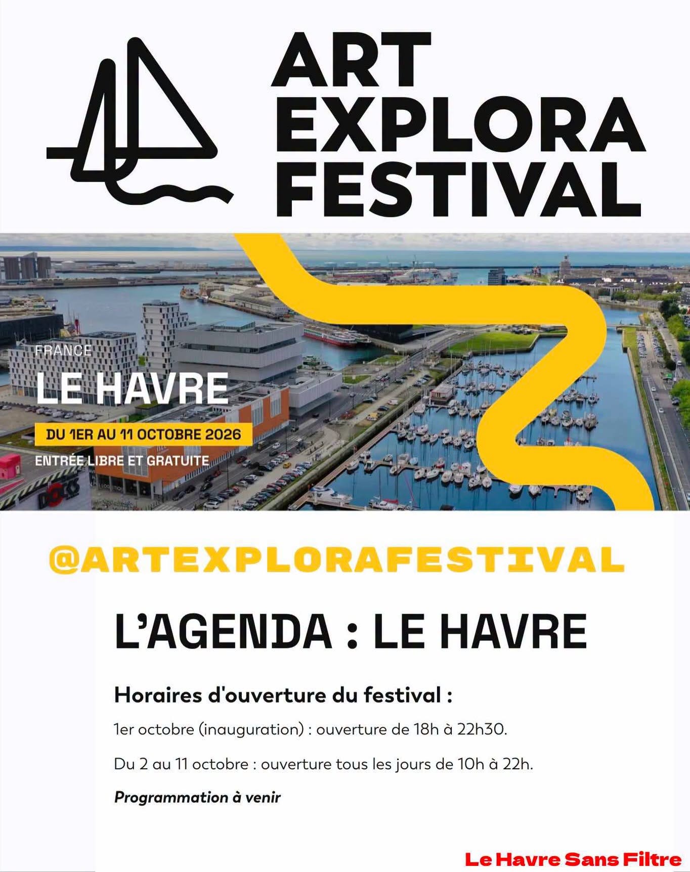 Art Explora au Havre du 1er au 11 octobre 2026