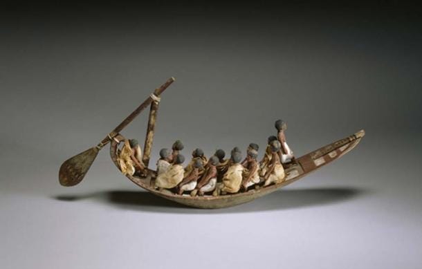 Model of a River Boat. Model of a River Boat.