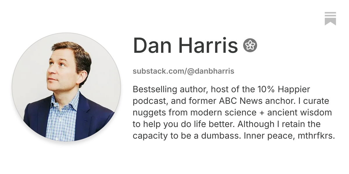 Dan Harris | Substack