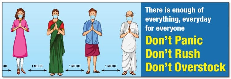 don't rush don't panic don't overstock