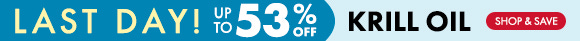 Get up to 53% Off on Krill Oil