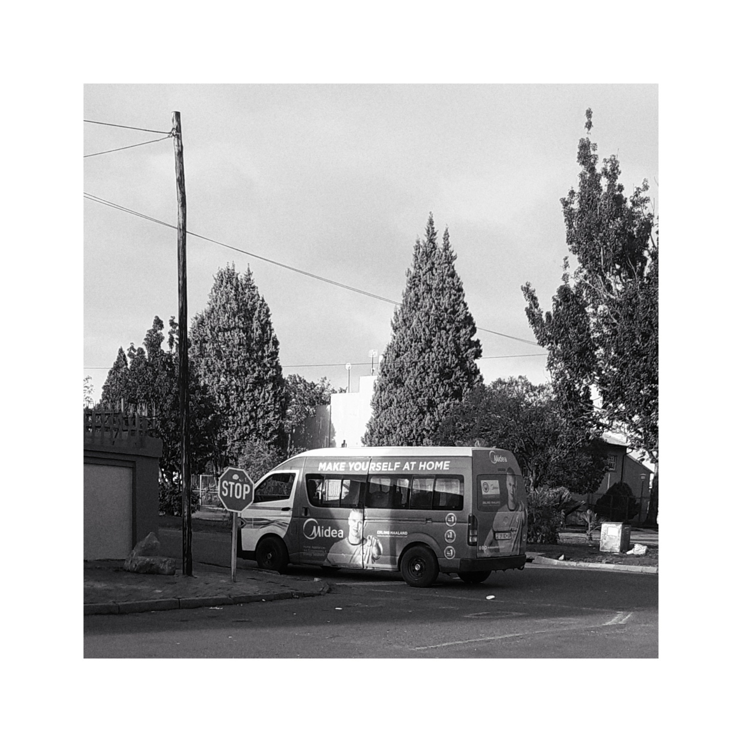 Image of a taxi in South Africa.