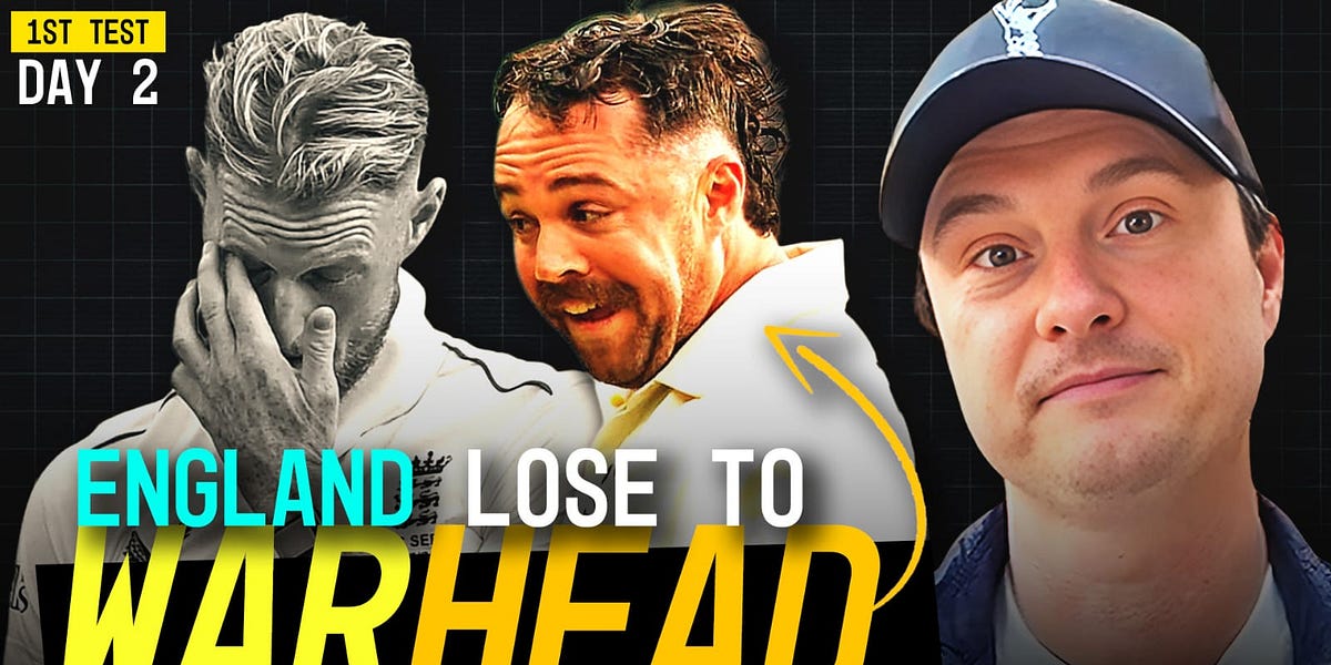 England beaten by Australia's War-Head