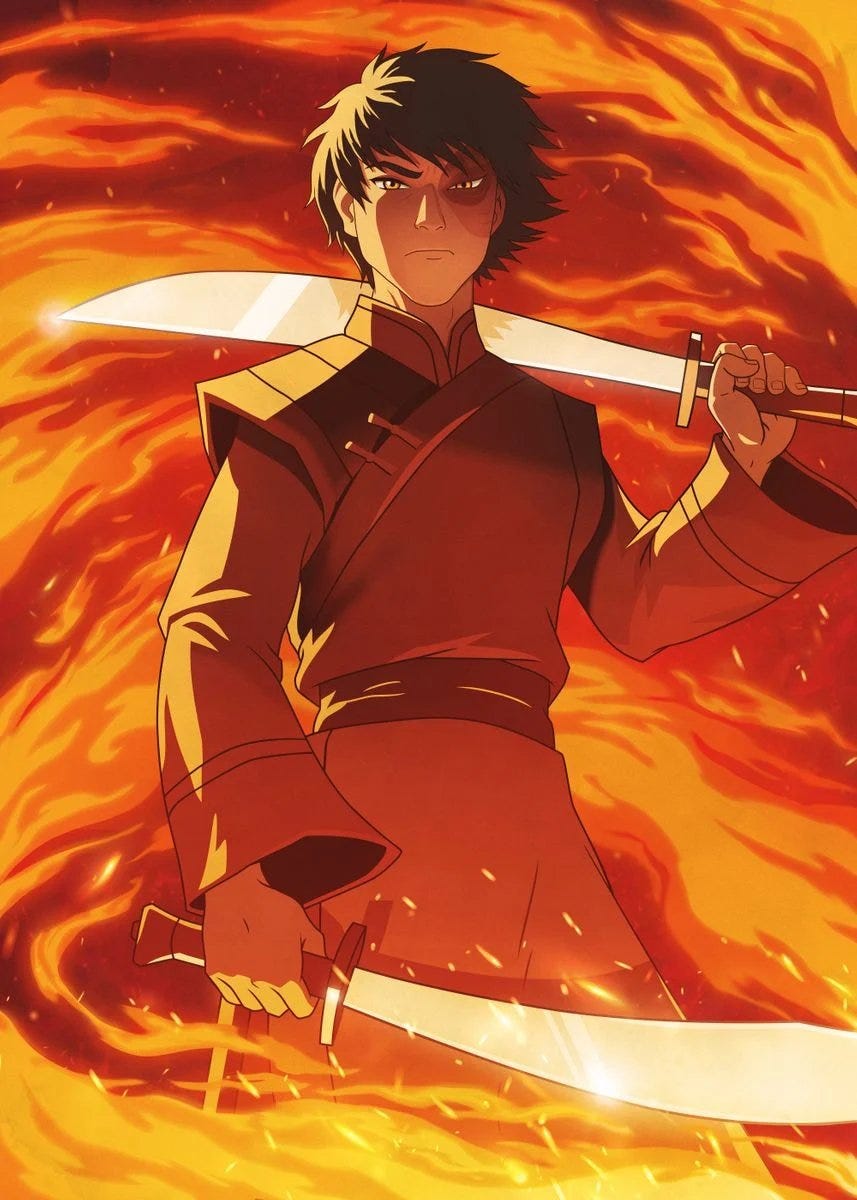 Avatar News on Twitter: "New official poster of Zuko from Avatar Studios!  https://t.co/LATKvkxF3y" / Twitter