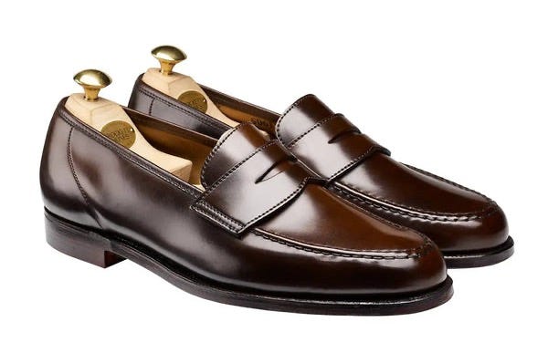 Crockett & Jones Dark Brown Harvard Cordovan Penny Loafer – Robert Old & Co