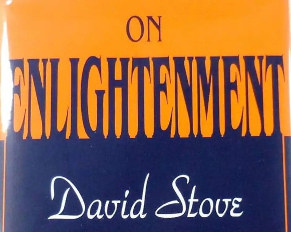 Should Government Proscribe Equality? The Works Of David Stove 4