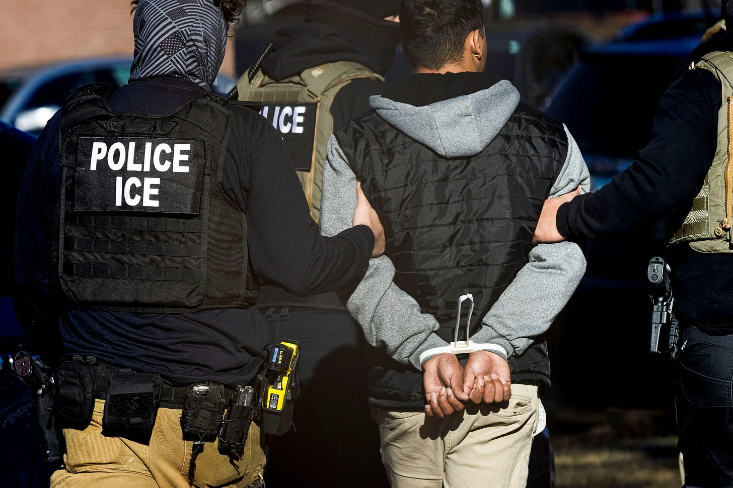 ICE and other federal agents conduct raids in Denver, Colorado ICE and other federal agents conduct raids in Denver, Colorado