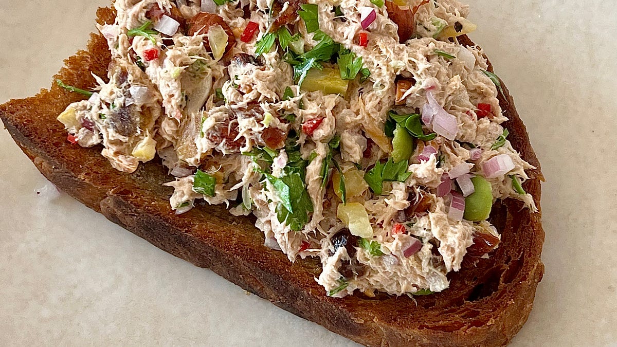 Tuna With All The Things  - by Adeena Sussman - xoxo Adeena