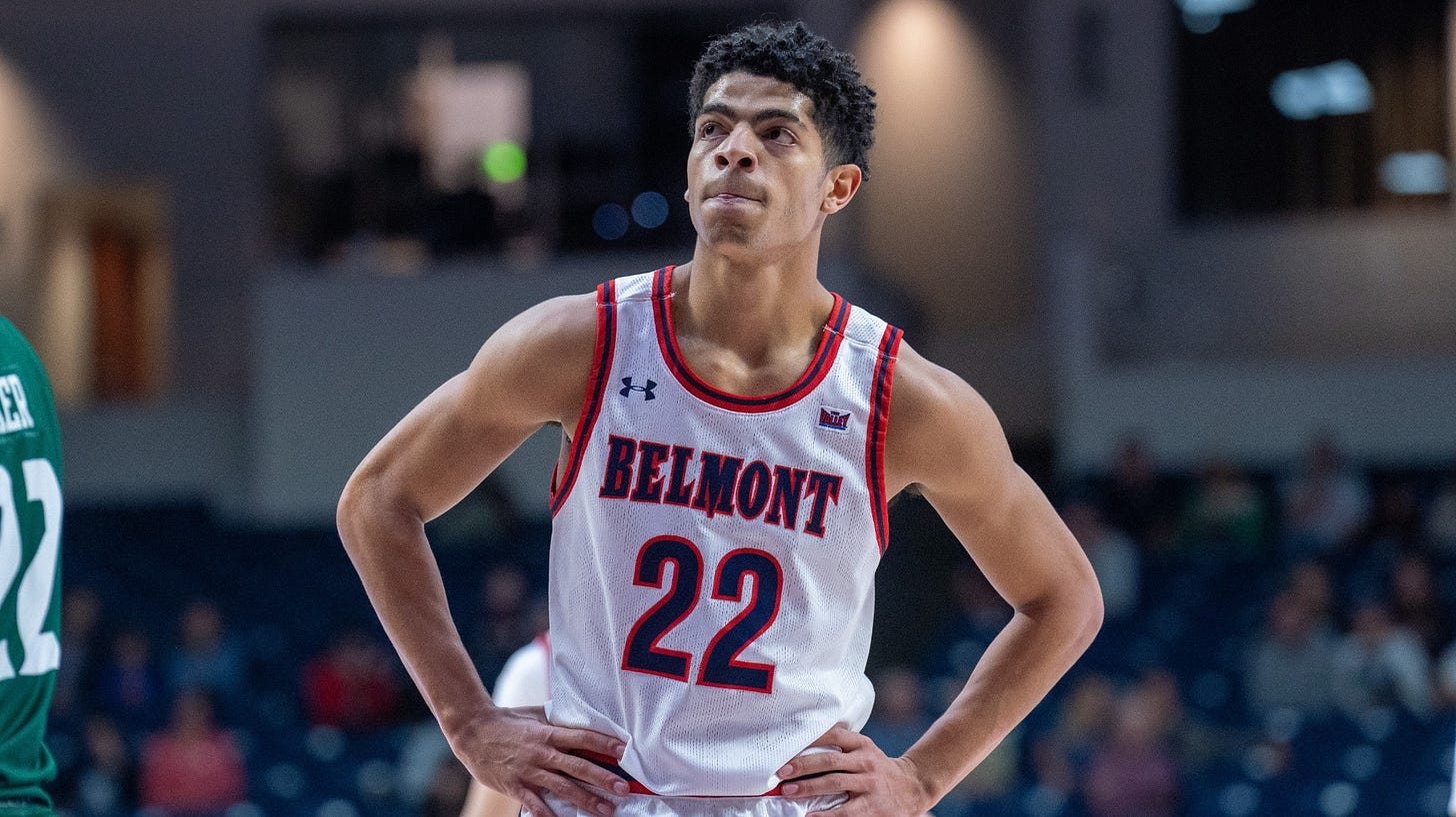 Ben Sheppard Earns TSWA Player of the Week Honors - Belmont University
