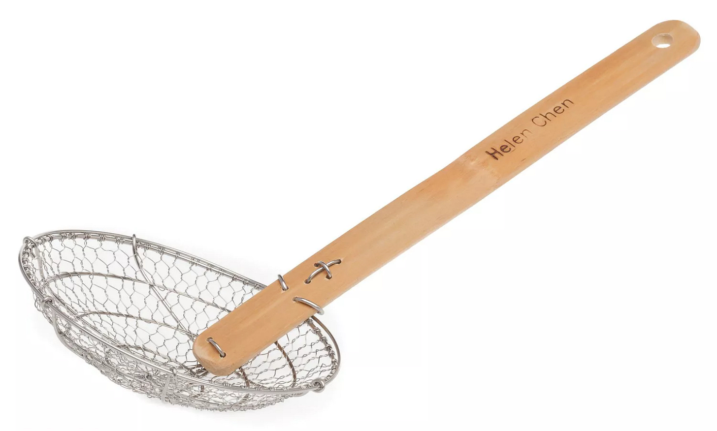 Bamboo Handle Spider Skimmer