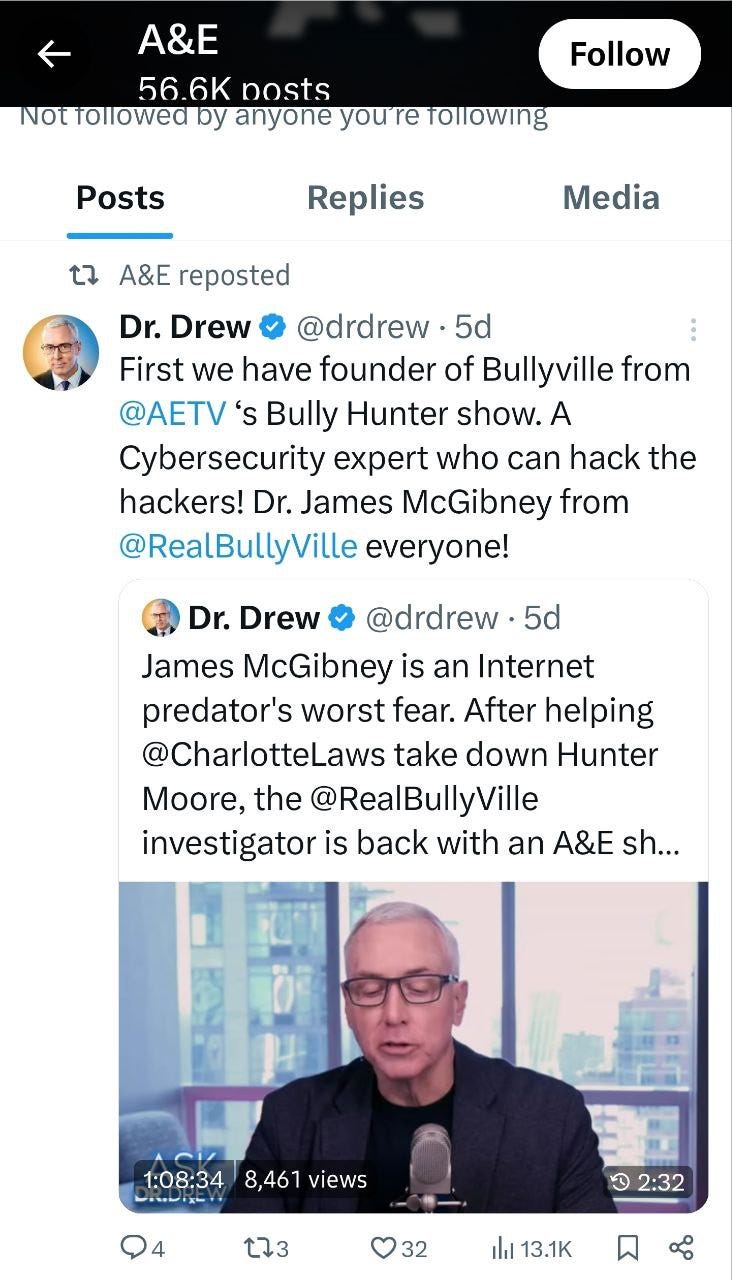 Paid Agitators Exposed: MR. James McGibney's - FAKE DOCTOR?