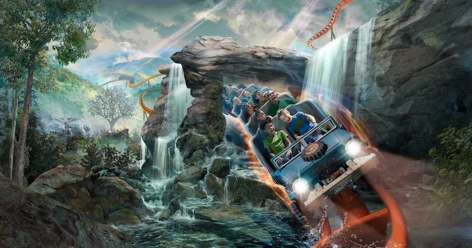 Big Bear Mountain roller coaster at Dollywood