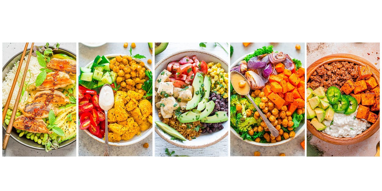 Meal-In-A-Bowl Recipes To Make Dinner or Lunch Easy and Tasty