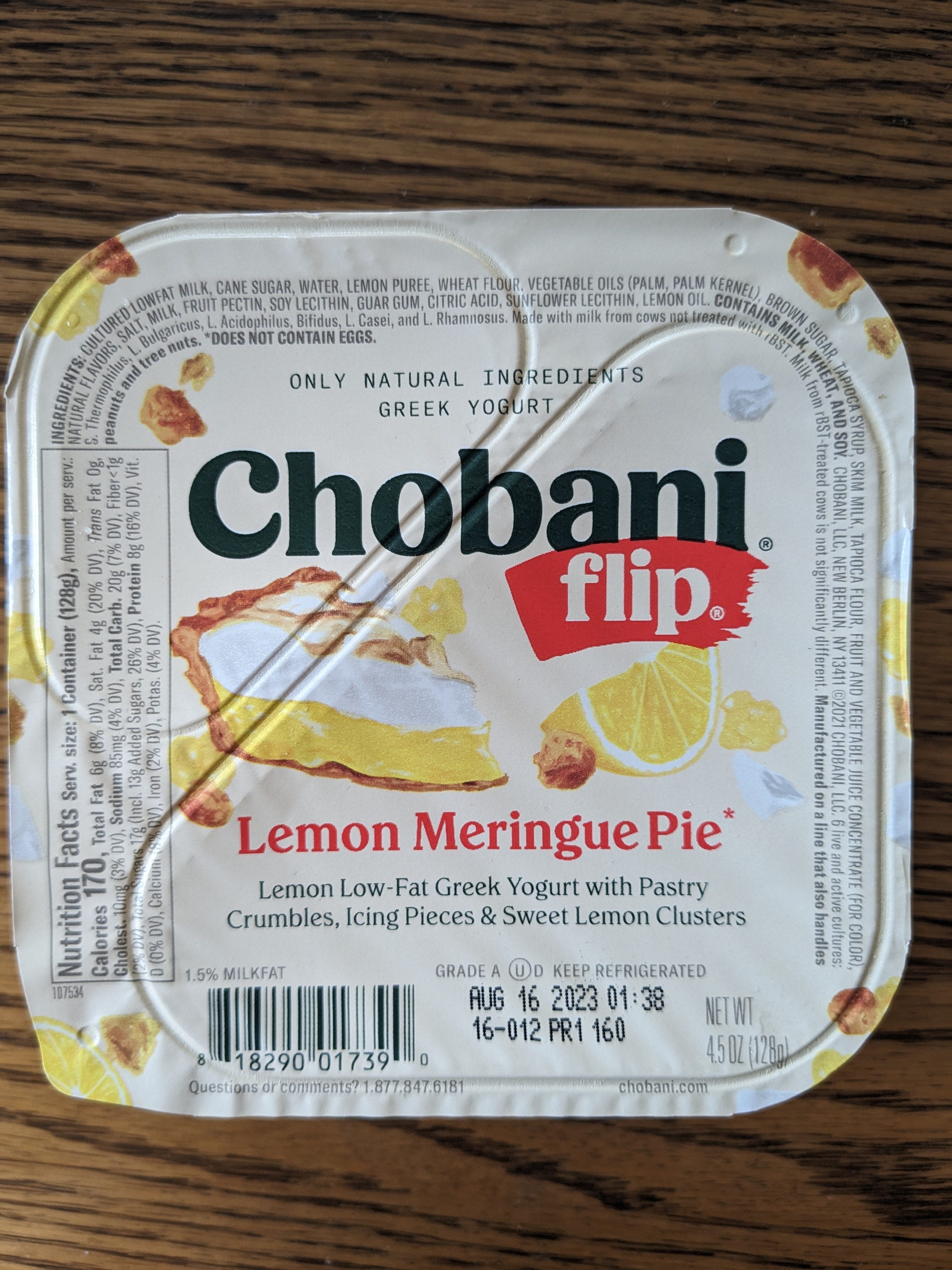 Chobani Lemon Meringue Pie Flip - by Jungeun Lee