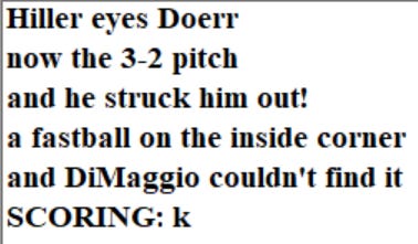 Diamond Mind Baseball Play By Play