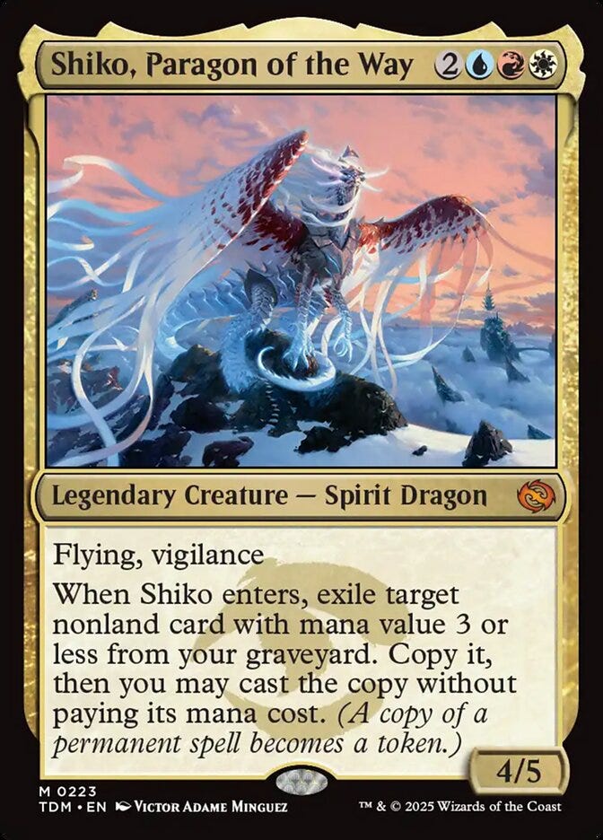Shiko, Paragon of the Way (Tarkir: Dragonstorm #223)