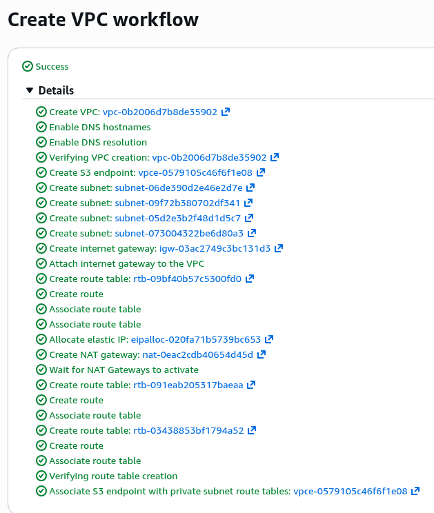 AWS: basic infrastructure setup for WordPress