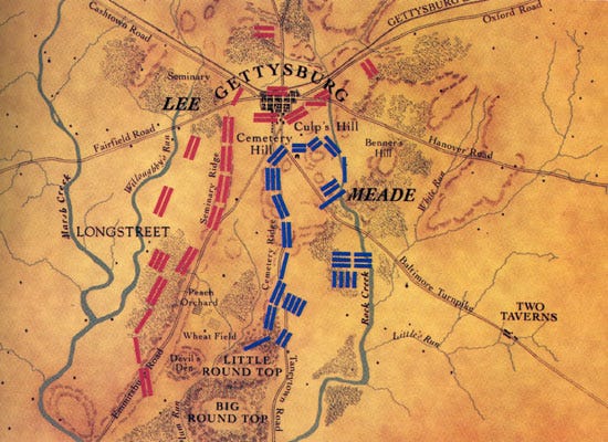 The Battle of Gettysburg – Day Two: Holding the Line – The History Rat