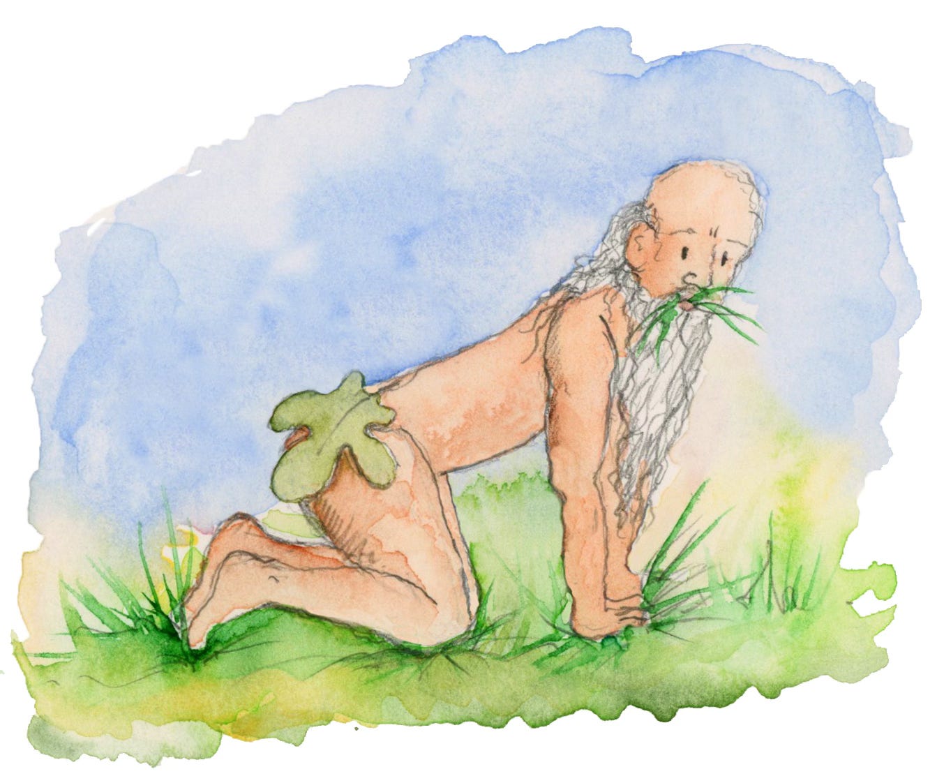 st Jacob or St James during his hermit grazer time st Jacob or St James during his hermit grazer time