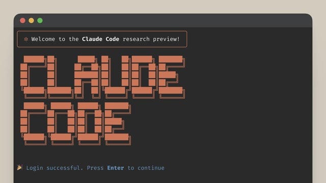 r/ClaudeAI - * Welcome to the Claude Code research preview! CLAUDE CODE Login successful. Press Enter to continue