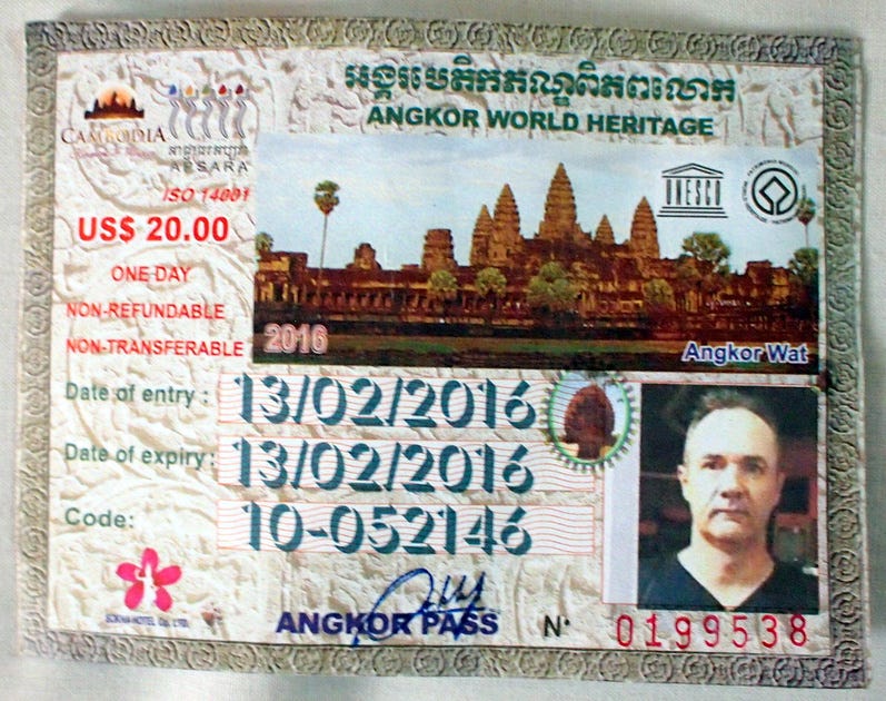Angkor Ticket