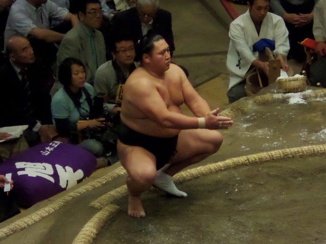 Kyokutenho at 40 years old Kyokutenho at 40 years old