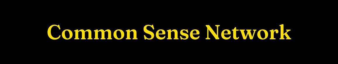 Common Sense Network
