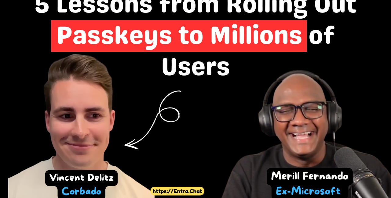 5 Lessons from Rolling Out Passkeys to Millions of Users