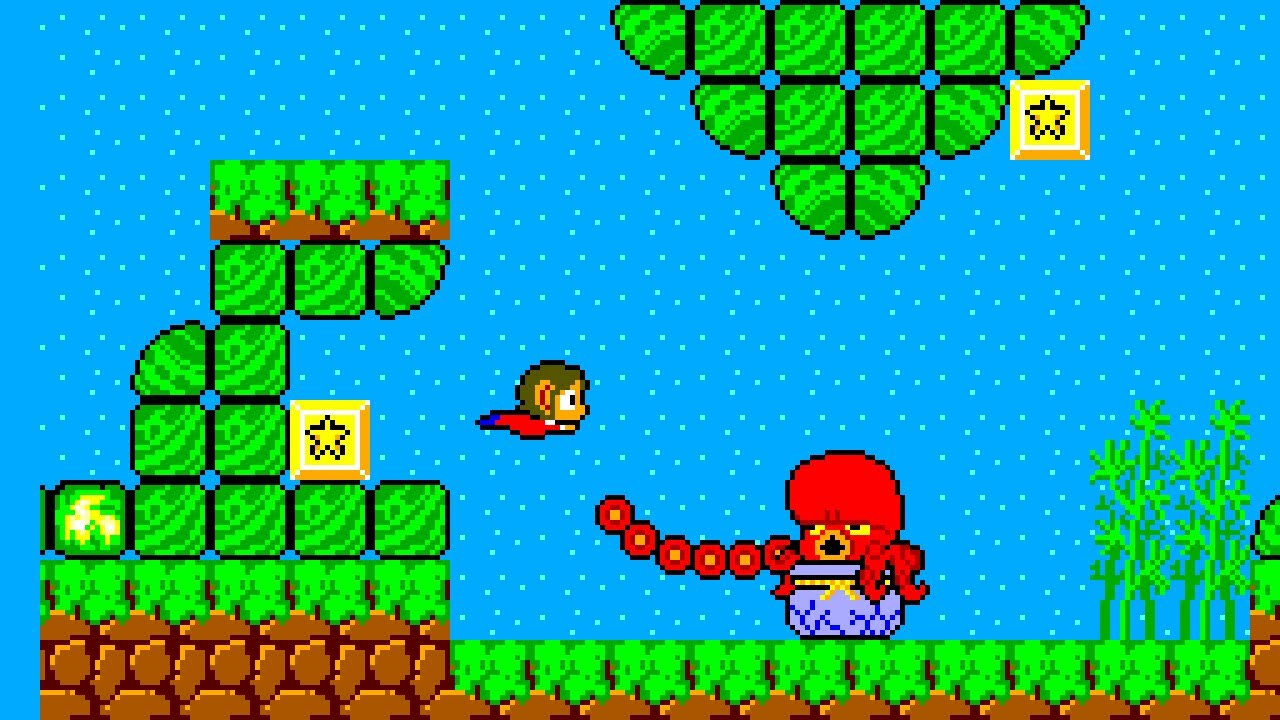 Alex Kidd in Miracle World Longplay (Sega Master System) [QHD]