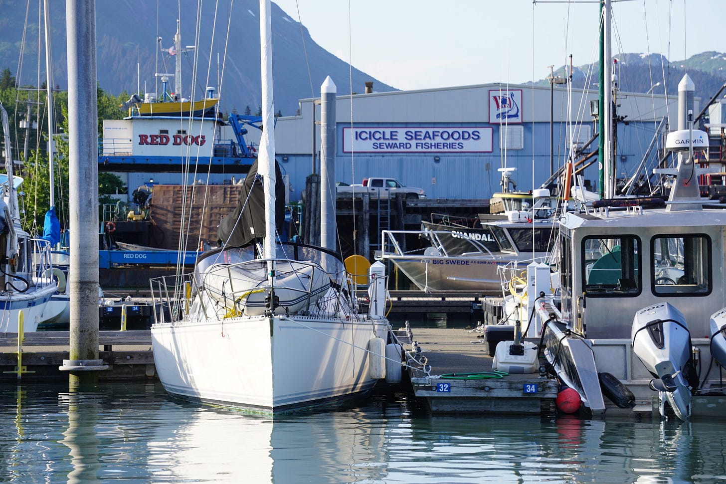 The Icicle Seafoods plant is Seward is seen on June 22, 2024. Icicle Seafoods and Ocean Beauty Seafoods merged in 2020. (Photo by Yereth Rosen/Alaska Beacon) The Icicle Seafoods plant is Seward is seen on June 22, 2024. Icicle Seafoods and Ocean Beauty Seafoods merged in 2020. (Photo by Yereth Rosen/Alaska Beacon)
