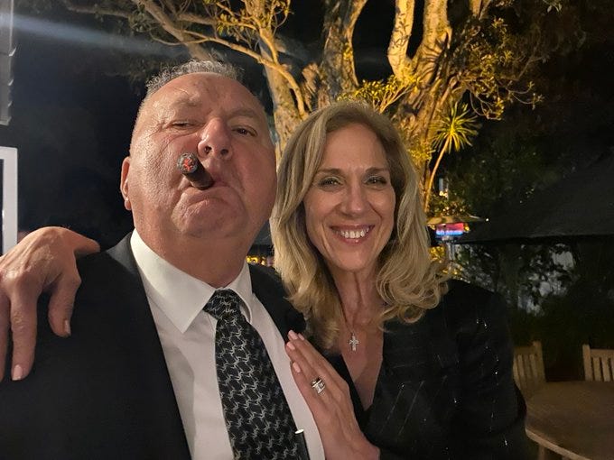 "Shane Jones and Tanya Unkovich are on their way to Parliament." from 2023. "Shane Jones and Tanya Unkovich are on their way to Parliament." from 2023.